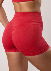 Shorts de Yoga Personalizados sin Costuras para Mujer, Cintura Alta, Efecto Levanta Glúteos, Compresión, Secado Rápido, Ropa Deportiva Femenina - Product Image 6