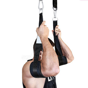 Correas AB para ejercicios de elevación de piernas con acolchado grueso y correa resistente para entrenamiento de abdominales, equipo de gimnasio para entrenamiento diario de fitness. - Product Image 3