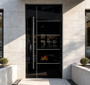 Hand-forged Wrought Iron Entrance Gate Featuring Exquisite Modern Design; Manual Operation Easy Assembly Suitable for Outdoor - Product Image 2