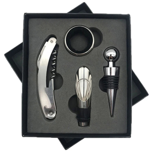 Sea Horse Knife Pourer 2pcs Set Black Box & Portable Outdoor Bar Tool Gift Box - Product Image 5