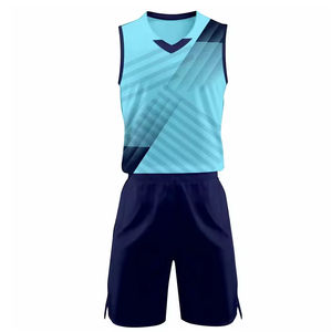 Tenue de basketball unisexe personnalisée à séchage rapide, vêtements de sport de qualité supérieure, ensemble d'uniformes de basketball avec nom d'équipe personnalisé - Product Image 6