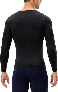 Men's Compression Long Sleeve Performance Shirt Premium Quick Dry Compression Base <b>Layer</b> <b>Top</b> Men's Athletic Compression Training - Product Image 6