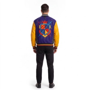 Men's Casual Bomber <b>Jacket</b> Quilted Sleeve Lightweight <b>Zip</b> <b>Up</b> <b>Jacket</b> Custom Apparel Manufacturer - Product Image 3