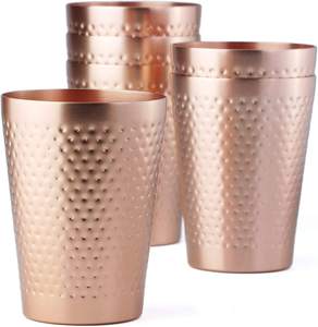 Handmade Pure <b>Copper</b> Glass <b>Cup</b> for Drinking Water Ayurvedic <b>Copper</b> Mug Tumbler for Home Kitchen - Product Image 5