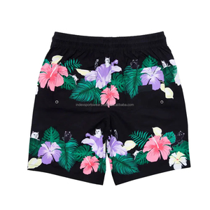 Pantalones cortos deportivos de verano para hombre de estilo callejero, superventas, pantalones cortos de playa transpirables de malla de algodón 100% de talla grande, patrón sólido - Product Image 2