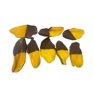 Rodajas de Mango Cubiertas de Chocolate, Fruta Seca Dulce para Mercados de Snacks y Confitería - Product Image 3