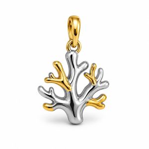 Wholesale OEM Sea Charms Jewelry Supplies stainless steel coral charm - Product Image 6