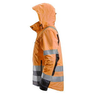 Chaqueta de Trabajo para Hombre, de Alta Visibilidad, con Cuello de Piel Grueso, Reflectante, Abrigo de Seguridad, Chaqueta Bomber - Product Image 3