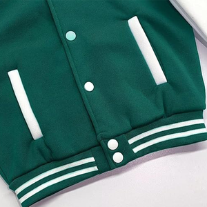 เสื้อแจ็คเก็ตเบสบอลแบบสั่งทำพิเศษสำหรับผู้ชาย รุ่น Voristy - Product Image 5