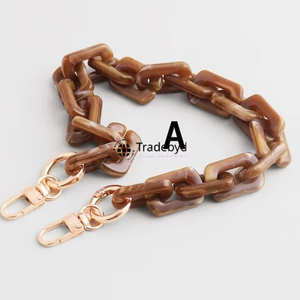 Resin Chain Necklace Fashion Jewelry for Women Trend Inspired Statement Accessories Tradebyd - Product Image 1