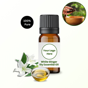 Huile Essentielle de Gingembre et de Lys 100% Pure, Distillée à la Vapeur, Huile d'Aromathérapie Naturelle, Qualité Cosmétique, Fournisseur en Gros, Fabricant - Product Image 5
