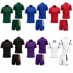 Custom <b>Soccer</b> Uniform Manufacturer OEM ODM Team Kits Custom Logo Name Number Sportswear Shorts Plus Size Breathable Quick Dry - Product Image 3