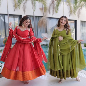 Conjunto de Salwar Kameez Étnico Indio con Dupatta para Cada Ocasión, para Mujer, Corte Regular Elegante, a Bajo Precio y Buena Calidad - Product Image 6
