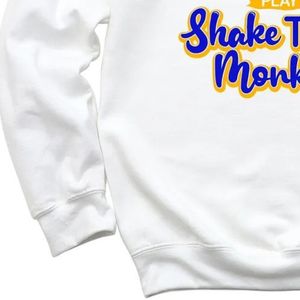 Sweat-shirt à col rond Alexa Play STM blanc pour femme, pull décontracté en polaire, haut graphique, vêtement universitaire, sweat-shirt confortable à manches longues - Product Image 2