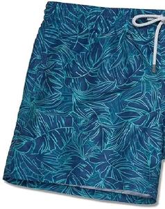 Último diseño de los hombres cortos de sublimación de impresión floral pantalones cortos casuales de alta calidad de secado rápido superventas bordado hombres cortos - Product Image 2