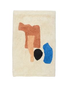 Alfombras de Baño Personalizadas Únicas de Secado Rápido, Alfombras de Baño de Diseño en Algodón con Técnicas de Fabricación a Máquina para Baños por INDIAN TEXTILES H/L - Product Image 1