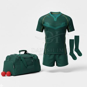 Vêtements de sport 100 % polyester, maillots de rugby, best-sellers, qualité supérieure, respirants, pour adultes - Product Image 2