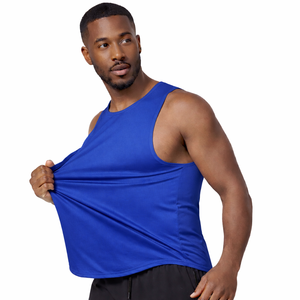 Camiseta Deportiva sin Mangas para Hombre |   Chaleco Deportivo Sin Mangas de Secado Rápido 100% Poliéster |   Entrenamiento de Baloncesto, Running y Fitness - Product Image 4