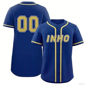 Camiseta de Béisbol Bordada Personalizada, Uniforme de Equipo Duradero, Fabricante Mayorista OEM 2026 - Product Image 3