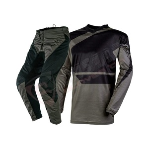 Vêtements de sport personnalisés pour hommes, respirant, uniforme de motocross de course, maillot sublimé, pantalon pour adultes, grande taille, coupe-vent - Product Image 4