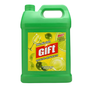 Jabón lavavajillas con aroma a limón 3.8Kg elimina la grasa de forma eficaz, dejando los platos limpios con un aroma fresco a limón. - Product Image 1