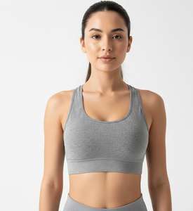 Conjunto de Yoga y Pilates OEM de Alta Calidad, Ropa Deportiva, Material de Nailon, Diseño 2 en 1 para Mujer, Secado Rápido - Product Image 5