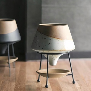 <b>Ceramic</b> iron handmade planter handmade iron planter iron plant metal iron planter iron <b>flower</b> <b>pot</b> handcrafted iron planter - Product Image 1