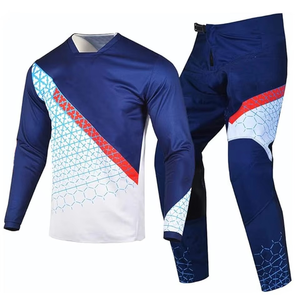 Traje de Motocross de Verano de Diseño Personalizado Premium, Ropa de Carreras de Motocross, Equipo MX Todoterreno Resistente de Secado Rápido - Product Image 1