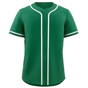 <b>Y2K</b> Hip Hop Green Baseball <b>Shirt</b> - Product Image 4