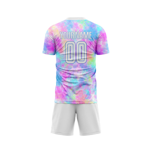 ชุดฟุตบอลแบบระบายอากาศรุ่นใหม่ล่าสุด ดีไซน์ OEM จากโรงงานโดยตรง ชุดทีมฟุตบอล - Product Image 3