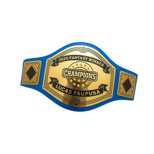 Ceinture de championnat Fantasy Winner personnalisable, ceinture de titre sportif Lucas Faupusa - Product Image 5