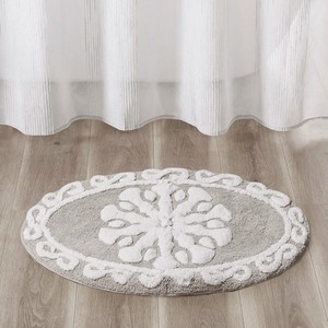 Tapis de bain en coton 100% fait main de qualité supérieure |   Ultra doux, hautement absorbant et antidérapant |   Tapis écologique pour la maison et l'hôtellerie - Product Image 4