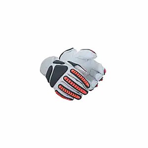 Gants de protection améliorés anti-choc en TPR pour le travail avec l'huile et le gaz, avec protection dorsale en TPR et adhérence - Product Image 6