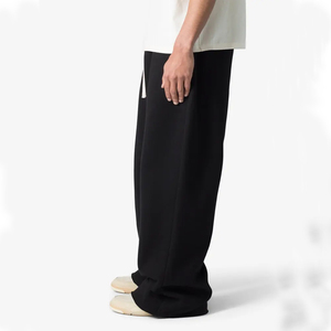 Pantalones Deportivos de Lona para Hombre, Cintura Alta, Cordón Elástico, Estilo Casual, Bolsillos Laterales, Tejido Transpirable, para Otoño - Product Image 3