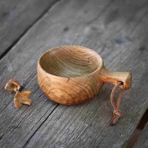 Taza Kuksa Hecha a Mano, Taza de Madera a Precio Económico para Café, Té, Aventuras al Aire Libre y Uso Diario - Product Image 2