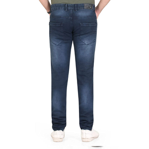 Jeans Personalizados para Hombre de Alta Calidad, Pantalones Lavados a la Moda, Jeans Rectos Más Vendidos, con Logotipo Personalizado OEM - Product Image 2