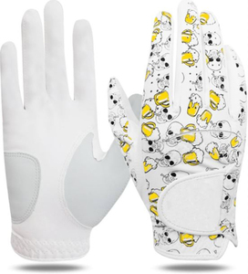 TERZO SPORTS Nouveaux gants de golf en PU de haute qualité avec logo personnalisé, design camouflage respirant et fermeture à boucle - Product Image 4