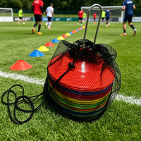 Lot de cônes d'agilité en PE pour l'entraînement sportif de football en gros