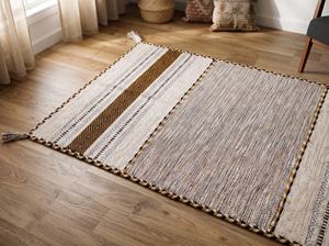 Alfombra de Chenilla de Algodón Tejida a Mano, Tamaño Personalizado, Alfombra Plana Suave para Dormitorio, Sala de Estar, Decoración del Hogar, Proveedor de Exportación - Product Image 5