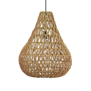 Supplier Choice Seagrass Lampshade Handcrafted <b>Wicker</b> Pendant <b>Light</b> <b>Shade</b> Factory Wholesale - Product Image 5