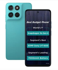 Fluidity 5G Smartphone 8GB <b>RAM</b> <b>128GB</b> Storage 6.7" FHD LCD 120Hz Display 50MP+8MP Camera Waterproof Face Recognition Android 16 - Product Image 1
