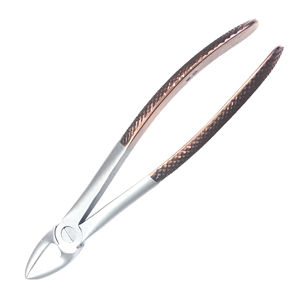 Ensemble de forceps d'extraction dentaire 10 pièces avec mâchoires dentelées pour l'élimination des fragments radiculaires, en acier inoxydable, chirurgie buccale par Grip Surgical - Product Image 2
