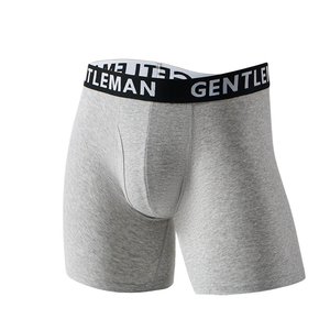 Factory Direct <b>Custom</b> Men's <b>Boxer</b> Briefs 100% Cotton Underwear Quick Dry Breathable Mid-Rise OEM ODM Private Label Wholesale - Product Image 3