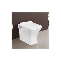 WC monobloc en céramique de qualité supérieure, le plus vendu en usine, avec réservoir encastré, blanc uni, moderne, pour villa