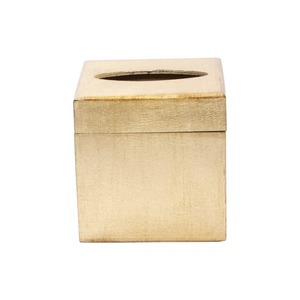 Caja de pañuelos de madera con diseño cuadrado, acabado natural, independiente, para decoración del hogar - Product Image 6