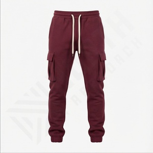 Streetwear de poche pour hommes, pantalons de survêtement évasés, pantalons cargo empilés, pantalons de travail, pantalons d'hiver, pour hommes, sur mesure - Product Image 2