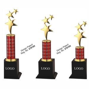 Premium Metal Achievement <b>Trophies</b> By Pooja Piru For Corporate Offices Sports Events And Excellence Celebration Awards - Product Image 2