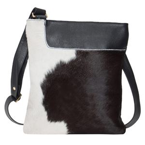 Sac à bandoulière en cuir de vachette naturel de haute qualité Style bohème avec décoration de gland dissimulé transporter sac pour femme pour l'automne - Product Image 1