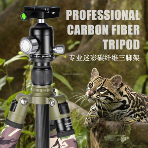 Chân máy ảnh CatTail CT-1 bằng sợi carbon tháo rời, thiết bị chụp ảnh & săn bắn ngoài trời di động, đầu cầu, chân máy đơn, thiết kế ngụy trang - Product Image 2
