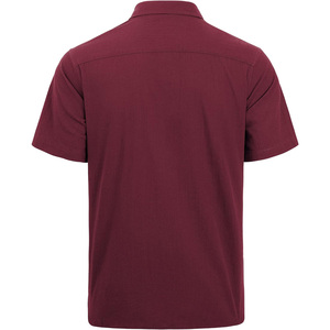 Chemises Homme Croisées à Boutons, Impression par Transfert Thermique, Respirantes, Infroissables, Séchage Rapide, Uniformes Décontractés d'Entreprise, OEM - Product Image 2
